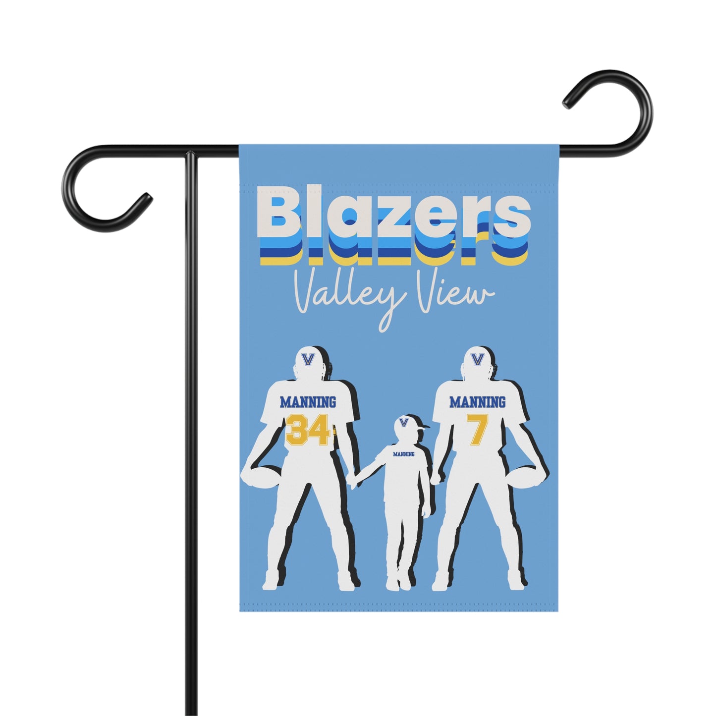 Blazers CUSTOMIZED Garden & House Banner