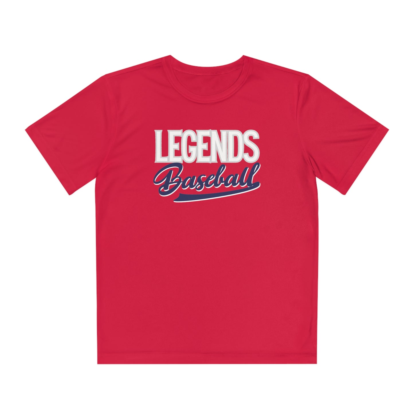 Youth Competitor Tee. LEGENDS BASEBALL