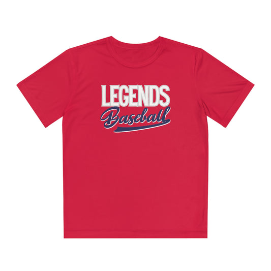 Youth Competitor Tee. LEGENDS BASEBALL