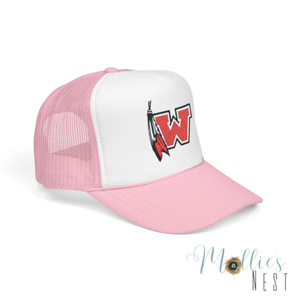 Westside "W"  Embroidered Foam Hat (Multiple Colors)