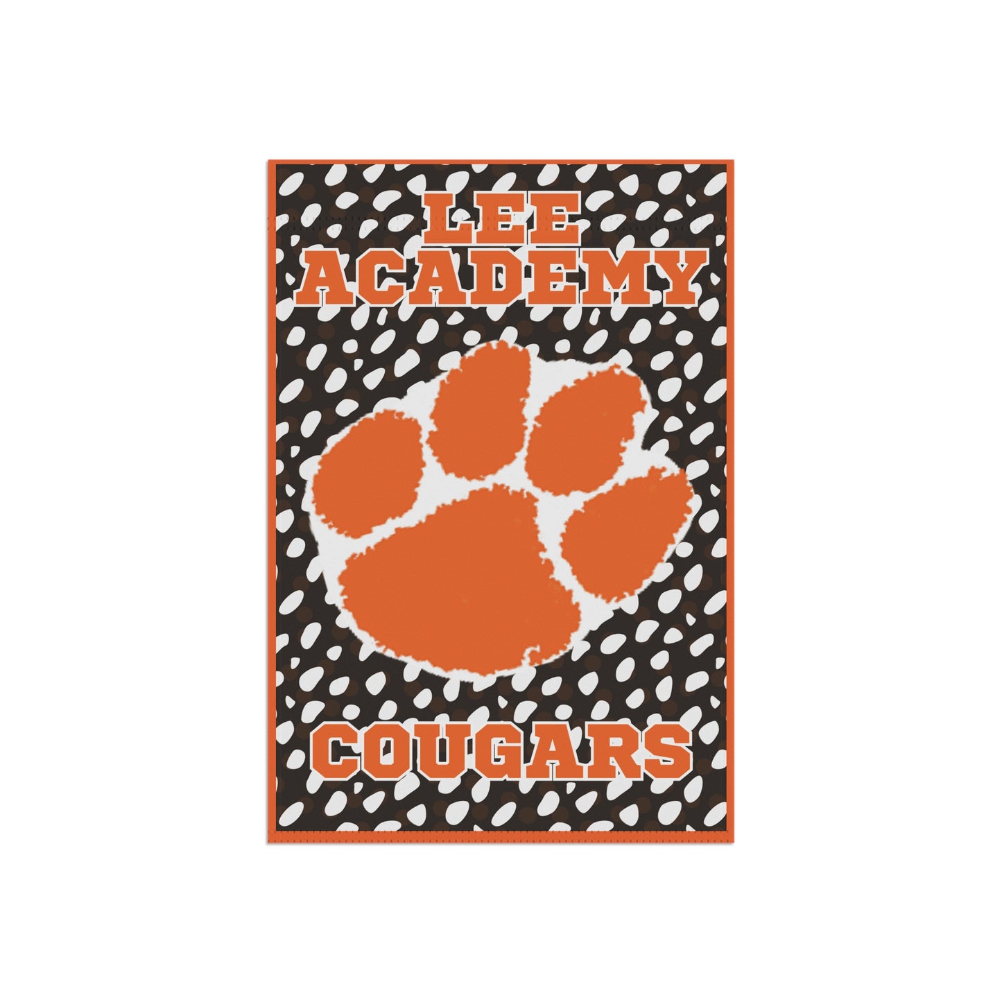 Lee Academy Cougar Yard Flag - Outdoor Home Decor
