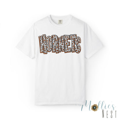 Harrisburg Hornets Leopard Print Graphic T-Shirt — Adult