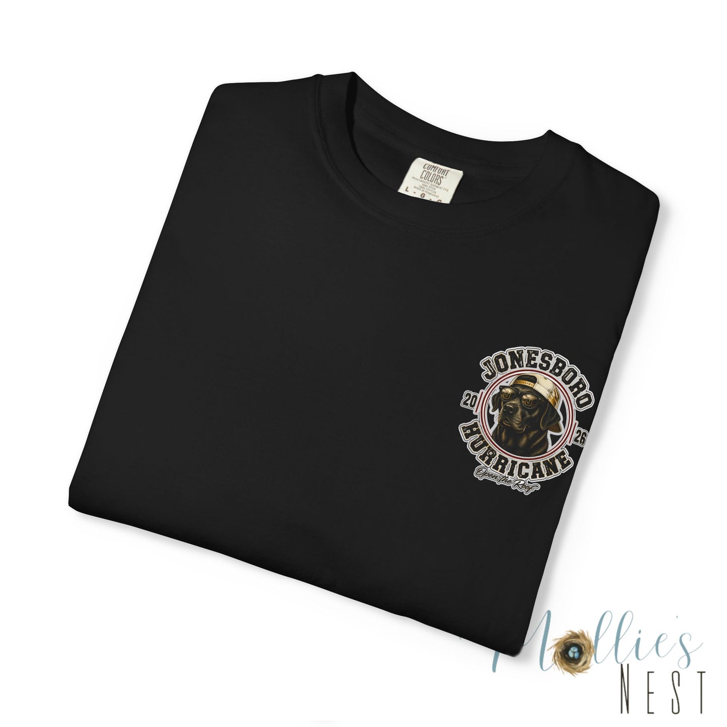 Jonesboro Hurricane Black Lab Dog Graphic T-Shirt - 2026
