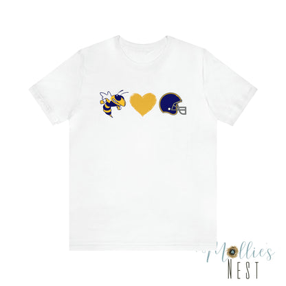 Yellowjackets Jersey Short Sleeve Tee