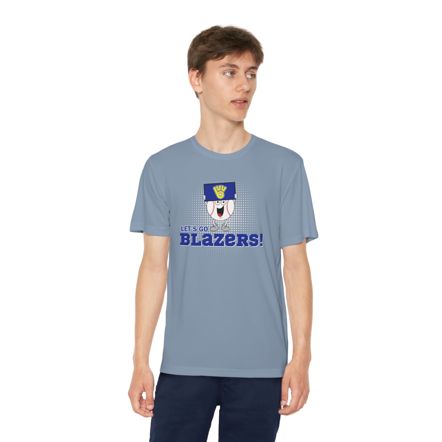 Blazers Baseball Youth Competitor Tee