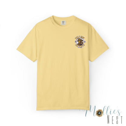 ADULT — Yellow Jackets Mascot 2026 School Spirit Shirt. Comfort Colors