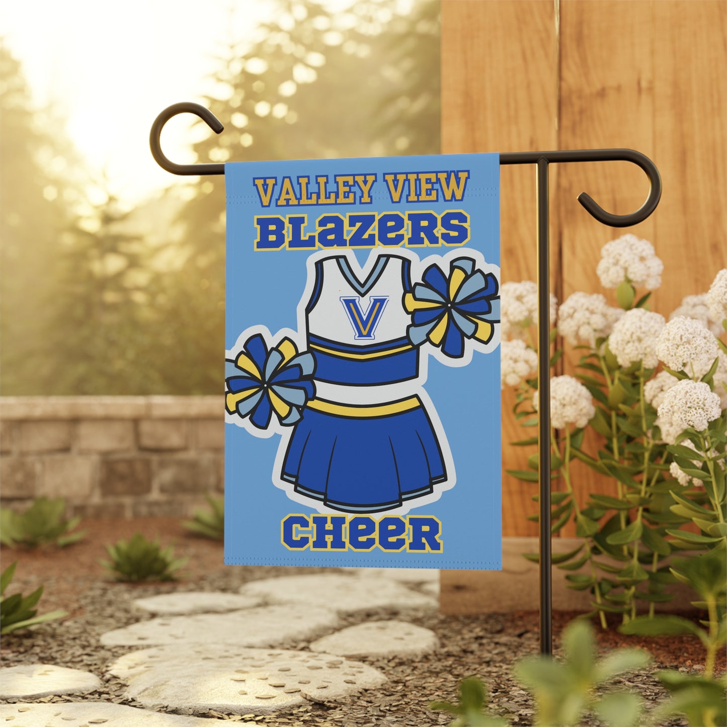 Blazers. Cheer Garden & House Banner