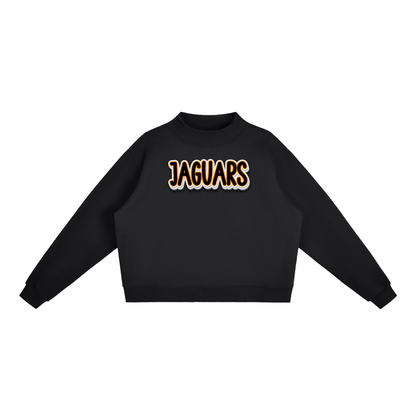 McCrory Jaguars.  Fleece Mock-Neck Crew Sweatshirt