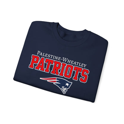 ADULT. Palestine-Wheatley Patriots Crewneck Sweatshirt