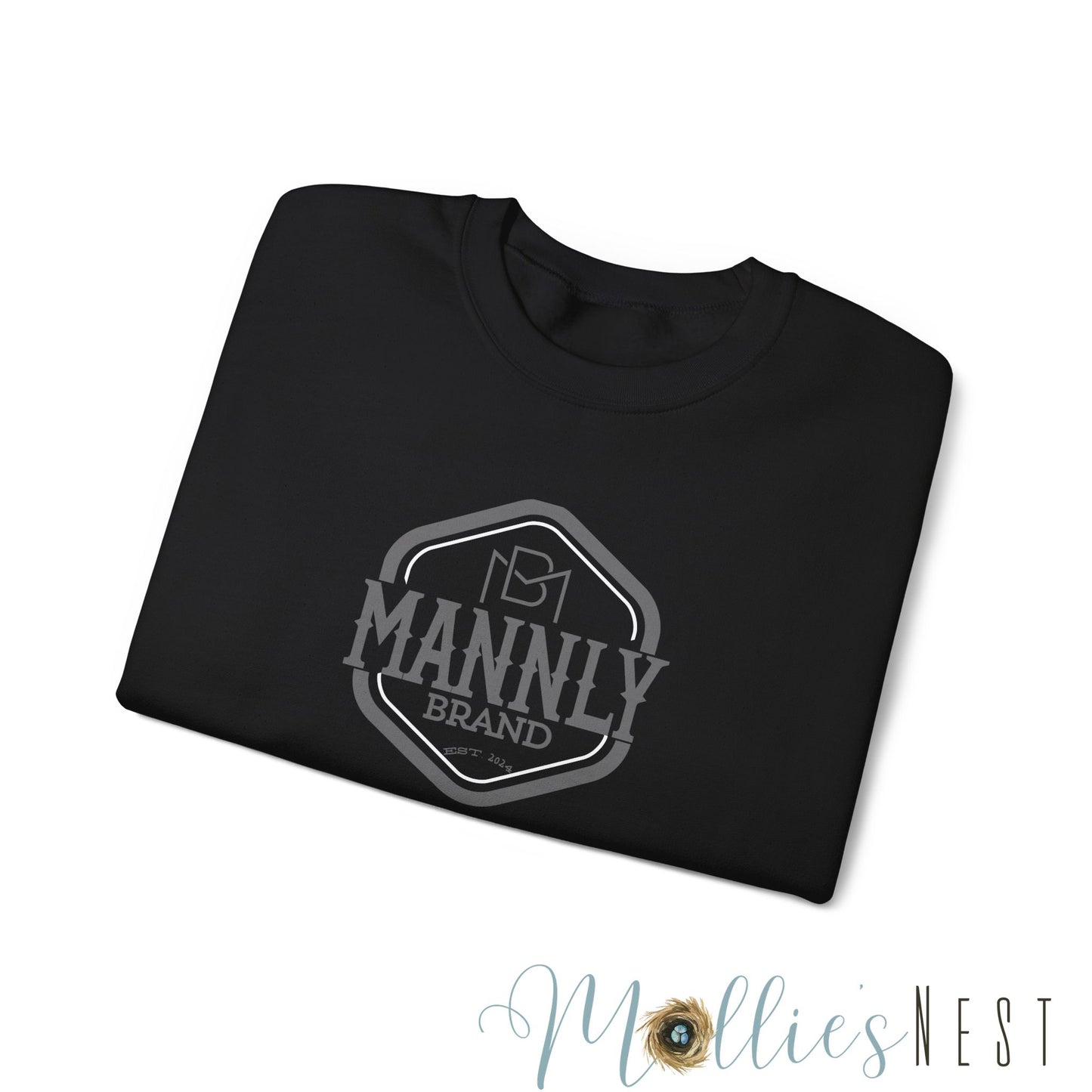 Unisex Heavy Blend™ Crewneck Sweatshirt. MANNLY BRAND