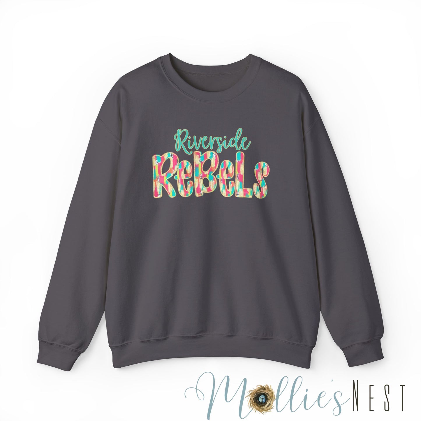 Unisex Heavy Blend™ Crewneck Sweatshirt. Riverside Rebels