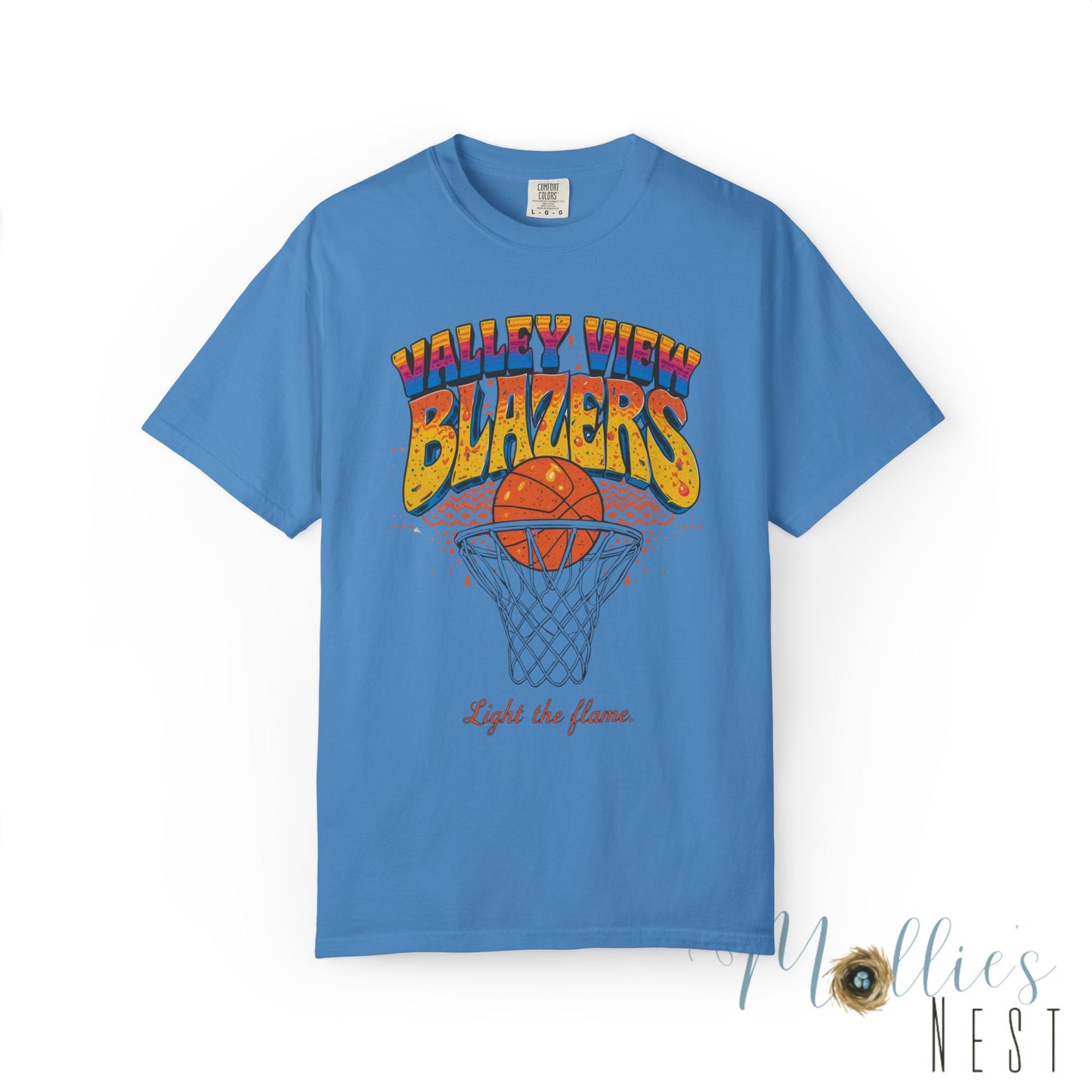 Retro Basketball T-Shirt | Valley View Blazers ADULT