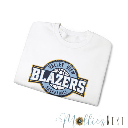 Unisex Heavy Blend™ Crewneck Sweatshirt. Valley View Blazers Basketball