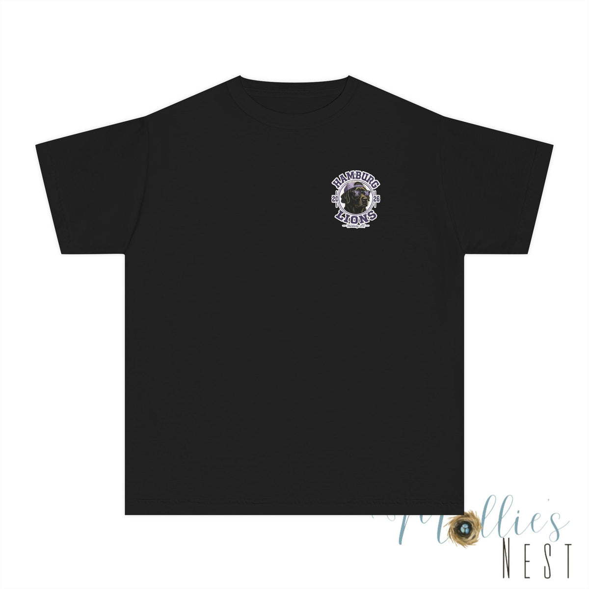 YOUTH. Hamburg Lions - Black Lab Youth T-Shirt