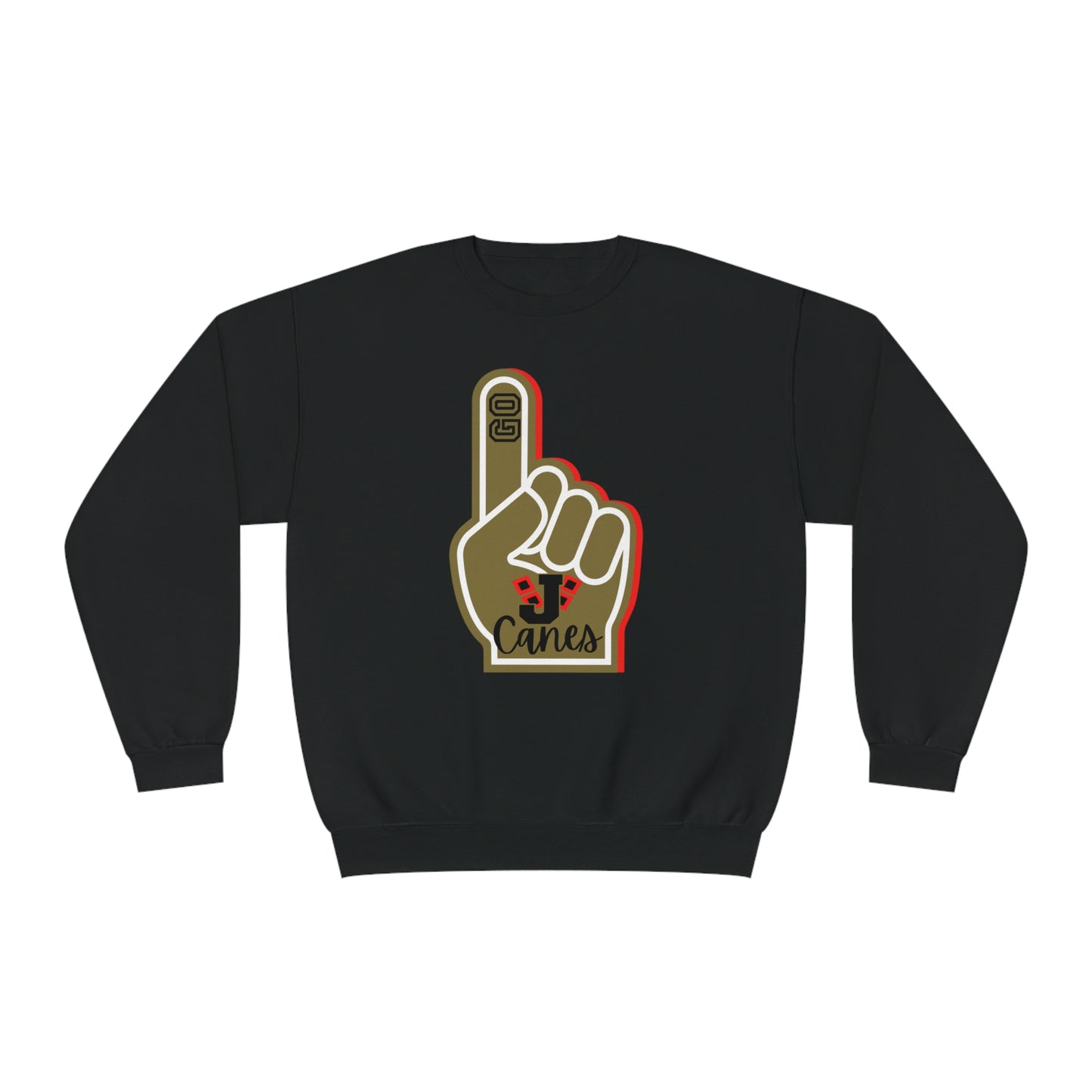 Jonesboro Foam Finger Unisex NuBlend® Crewneck Sweatshirt