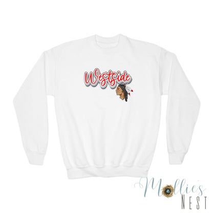 Youth Westside Warriors Logo Crewneck Sweatshirt