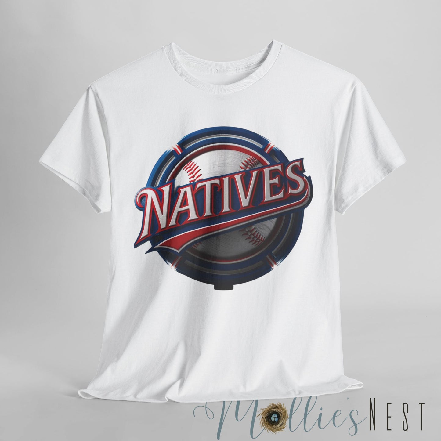 Unisex Heavy Cotton Tee. NATIVES 25
