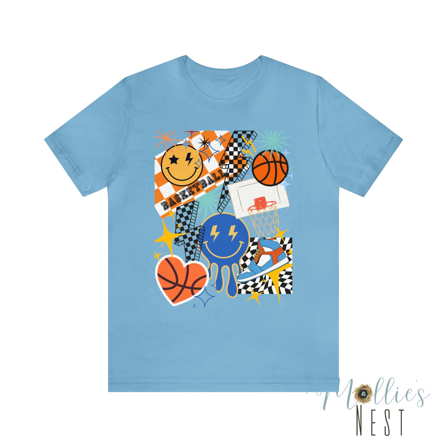 Retro basketball Unisex Jersey Short Sleeve Tee