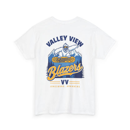Valley View Blazers T‑Shirt — Mountain Yeti. MANNLY BRAND 2026