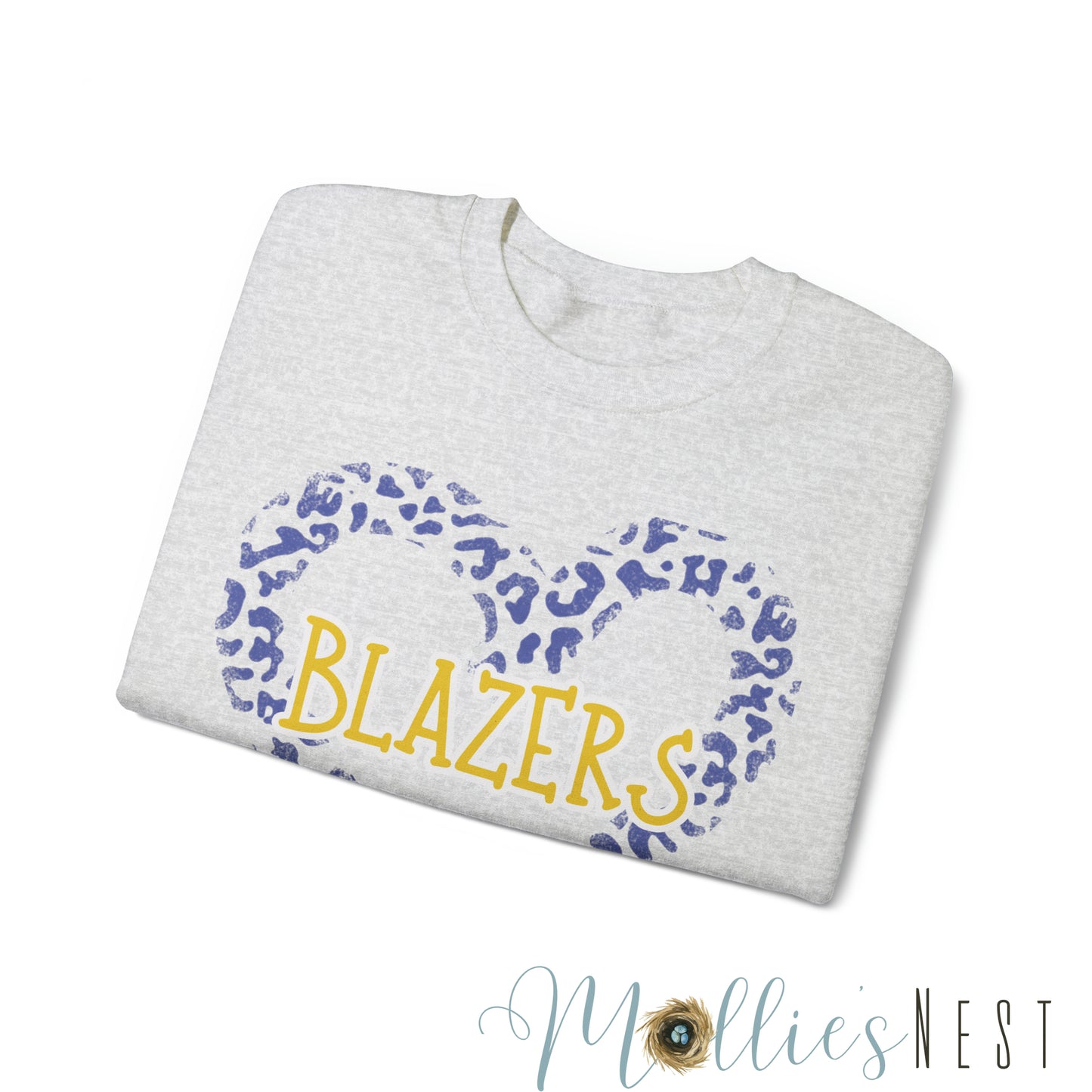 Blazer Heart Heavy Blend™ Crewneck Sweatshirt