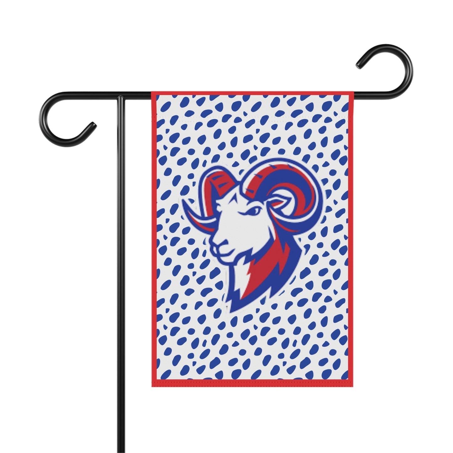 Decorative House Flag with Ram Design