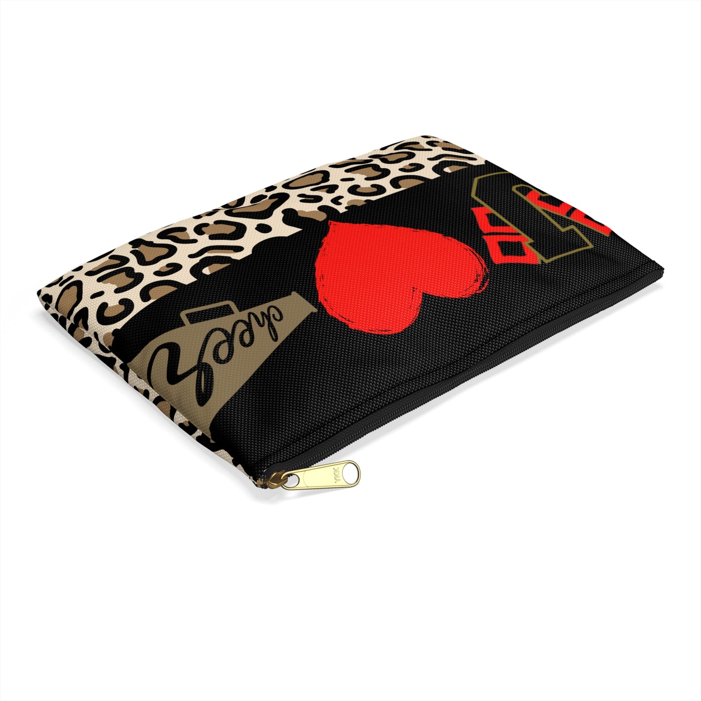 Jonesboro Cheer Leopard. Accessory Pouch