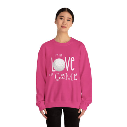 Love of the game Volleyball Heavy Blend™ Crewneck Sweatshirt