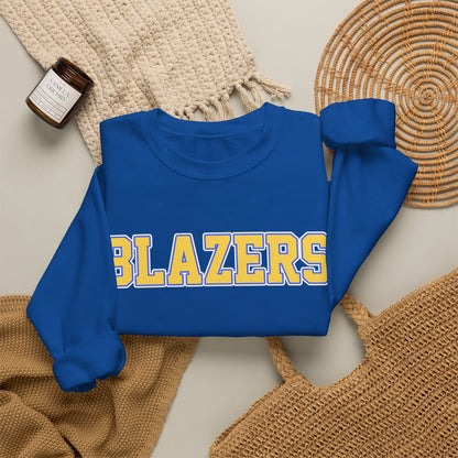 Adult. Blazers Classic. Spirit Crewneck Sweatshirt