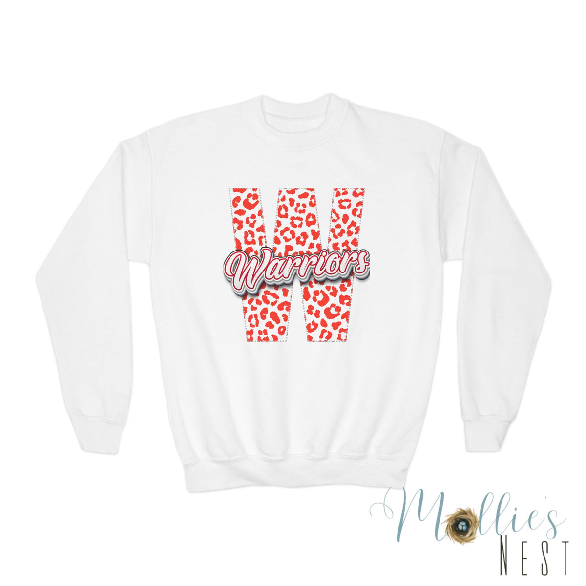 YOUTH. Westside Warriors Youth Crewneck Sweatshirt