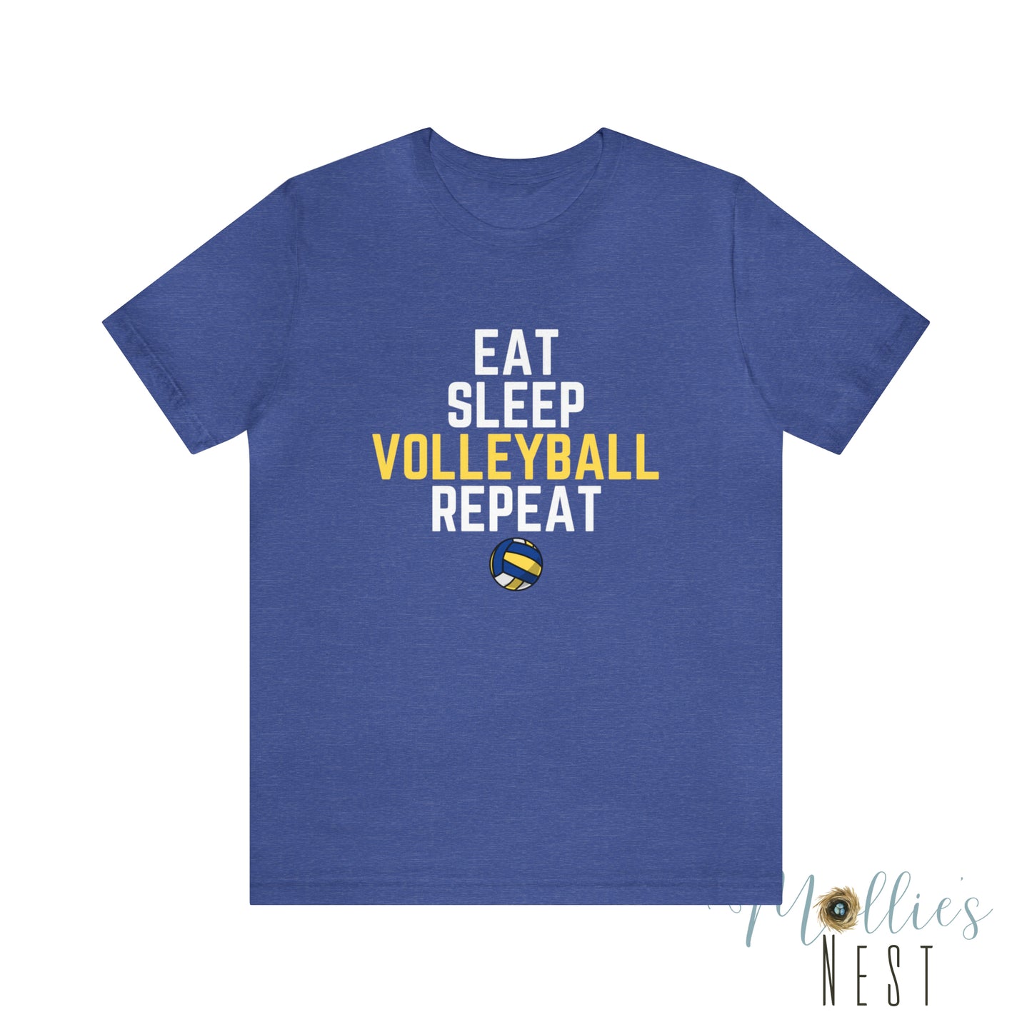 Volleyball Jersey Short Sleeve Tee