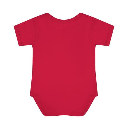 Infant Little Bearcat. Baby Rib Bodysuit