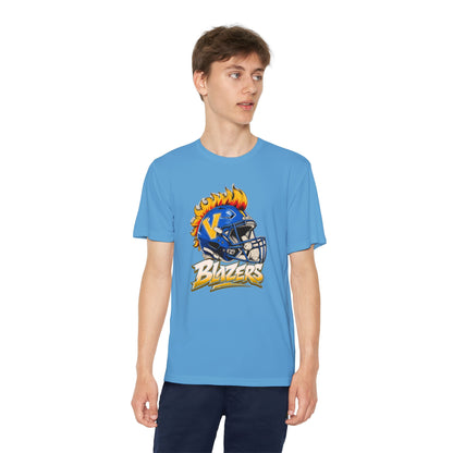 Youth FLAME Helmet Blazers. DRIFIT Football Shirt