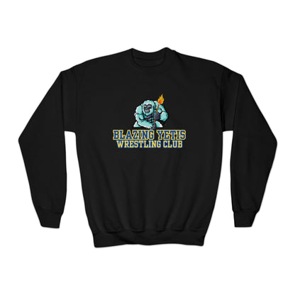 Youth Crewneck Sweatshirt Blazing Yetis