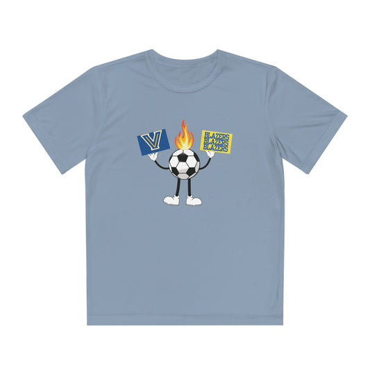 Youth Flame Soccer Competitor Tee