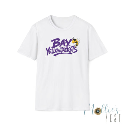 ADULT. Bay Yellowjackets T-Shirt — Mascot Tee
