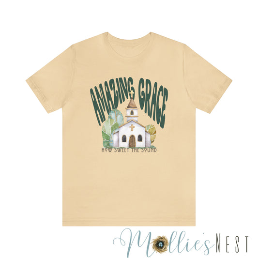 Amazing Grace Jersey Short Sleeve Tee