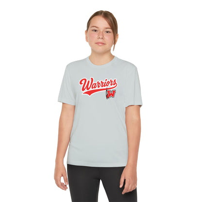 Westside. Warriors Youth Drifit — Script Logo Team Shirt