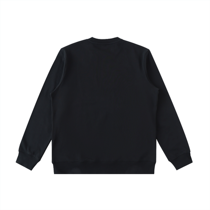 Essential Heavyweight Crewneck  Sweatshirt - Bay Yellowjackets "B"