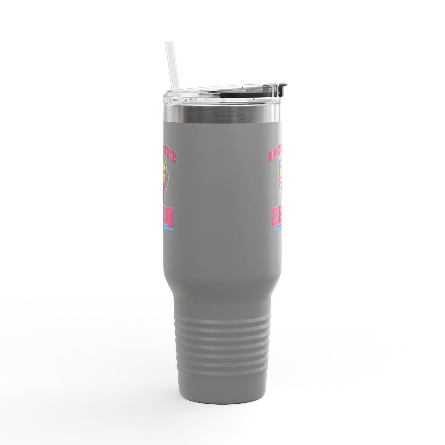 Insulated Travel Mug — 'Natural State Chaos' 40oz Stainless Tumbler