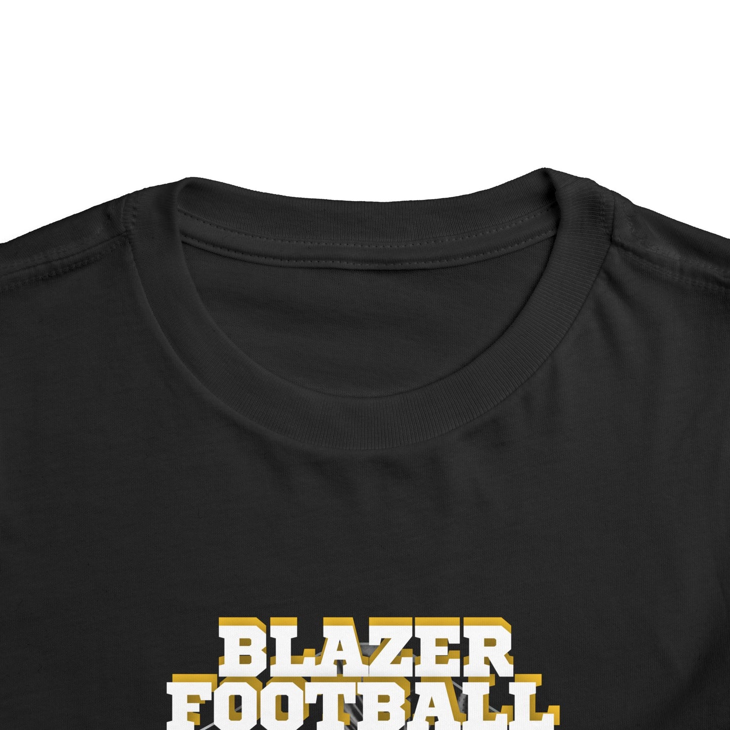 Toddler Blazer Football. Short Sleeve Tee