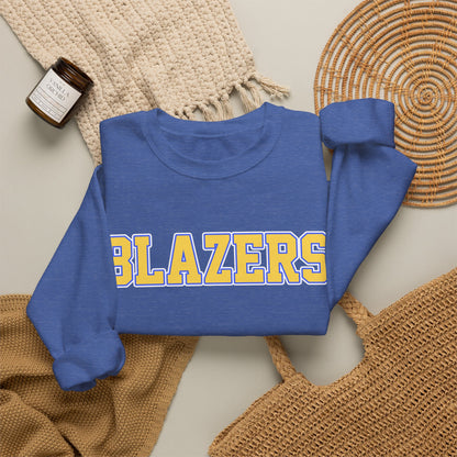 Adult. Blazers Classic. Spirit Crewneck Sweatshirt