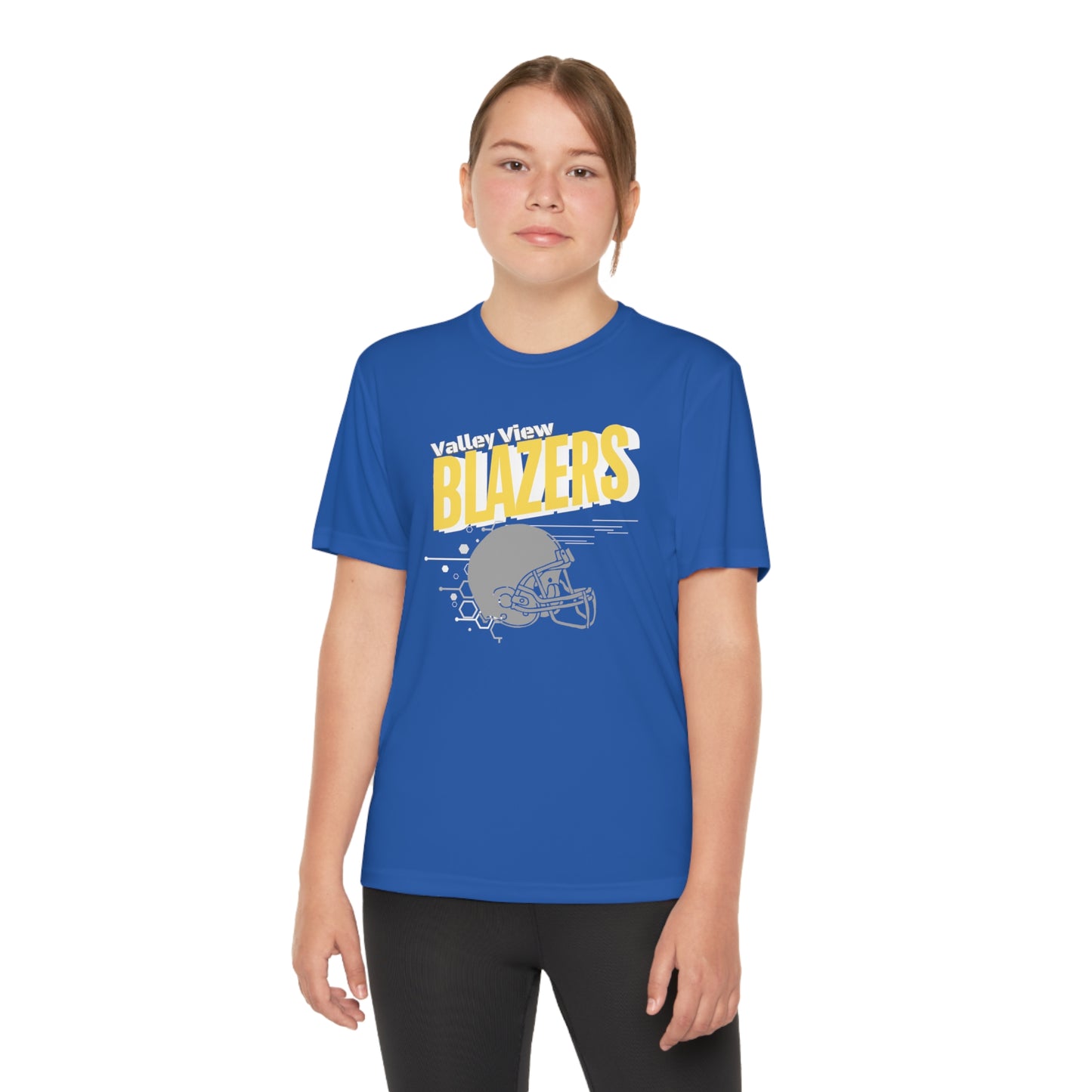 Blazers Football. Youth Competitor Tee