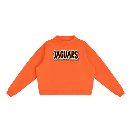 McCrory Jaguars.  Fleece Mock-Neck Crew Sweatshirt