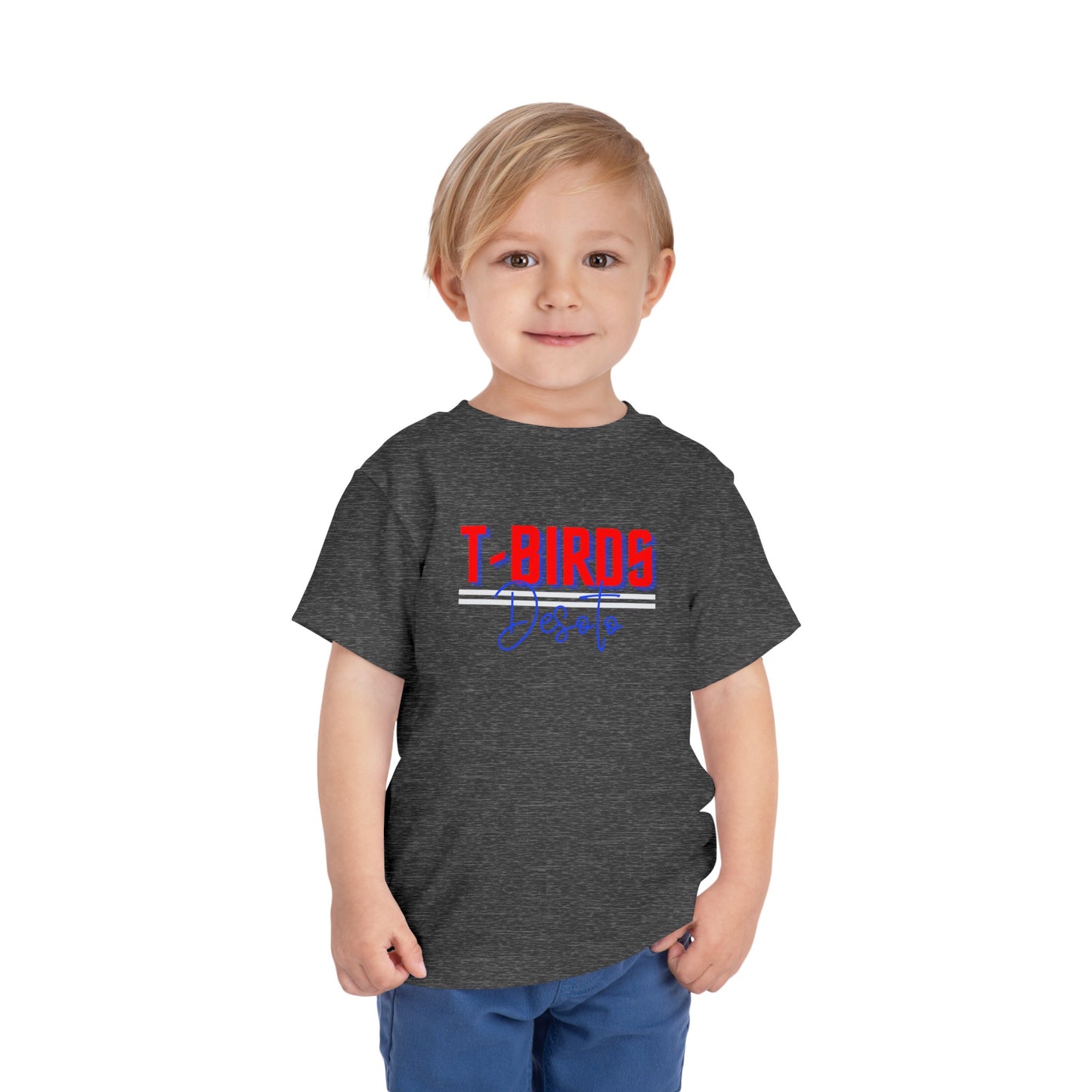 Desoto Thunderbirds. Toddler Short Sleeve Tee