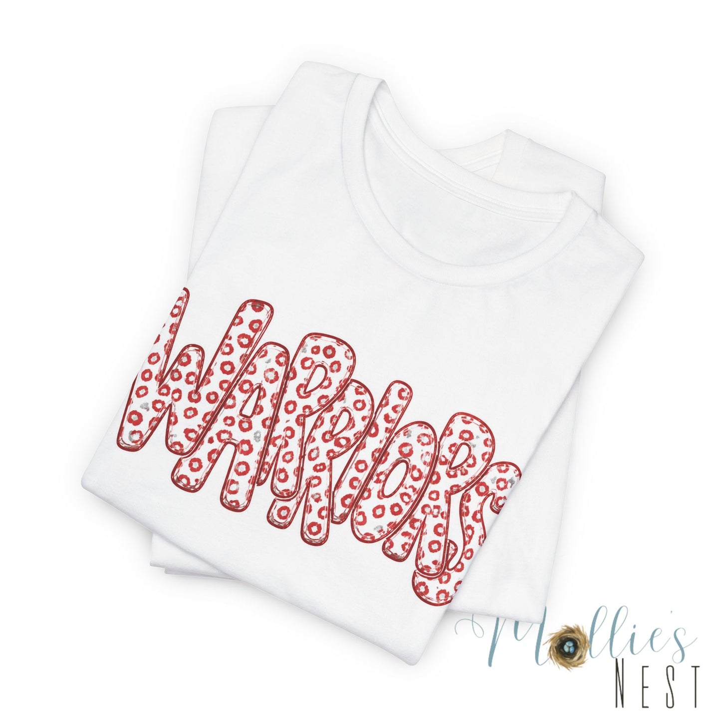 Westside Warriors Leopard Stacked Print T-Shirt - ADULT