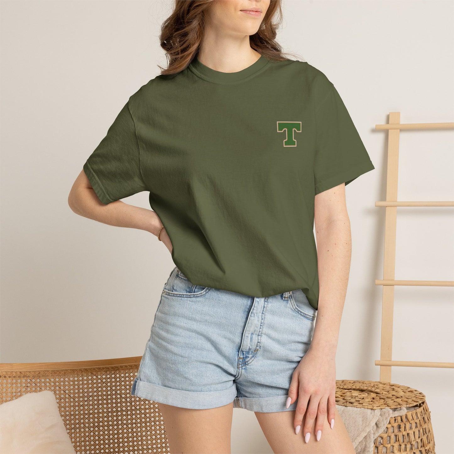 Gameday Football T-Shirt — Greene County Tech (GCT) Vintage Helmet