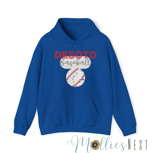 Desoto Baseball Heavy Blend™ Hooded Sweatshirt