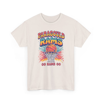 Paragould Rams. Retro Basketball Shirt. ADULT Sizes