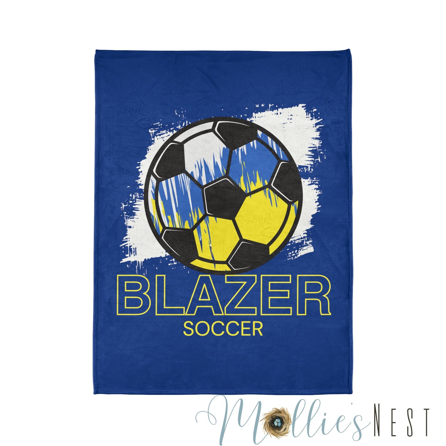 Blazer. Soccer Soft Polyester Blanket