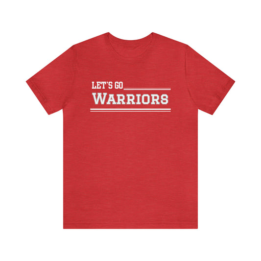 Warriors Unisex Jersey Short Sleeve Tee